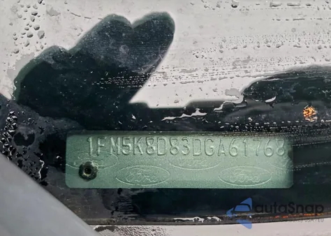 2013 Ford Explorer Xlt из США, поврежденный, VIN 1FM5K8D83DGA61768